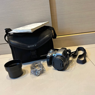 (美品) 絕版 數位相機 索尼相機 Sony H1 銀色款 復古 數位相機 類單眼 零件 道具 創作 電影