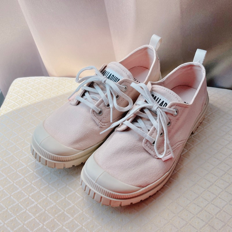 現貨｜Palladium 帆布鞋 淺粉色 粉紅色 復古粉