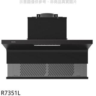 櫻花【R7351L】80公分近吸式全隱藏式升降款排油煙機(全省安裝)(送5%購物金) 歡迎議價