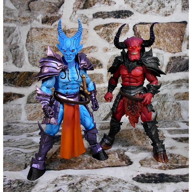 神話軍團 紅色惡魔系 惡魔王子 六吋 可動人偶 四騎士