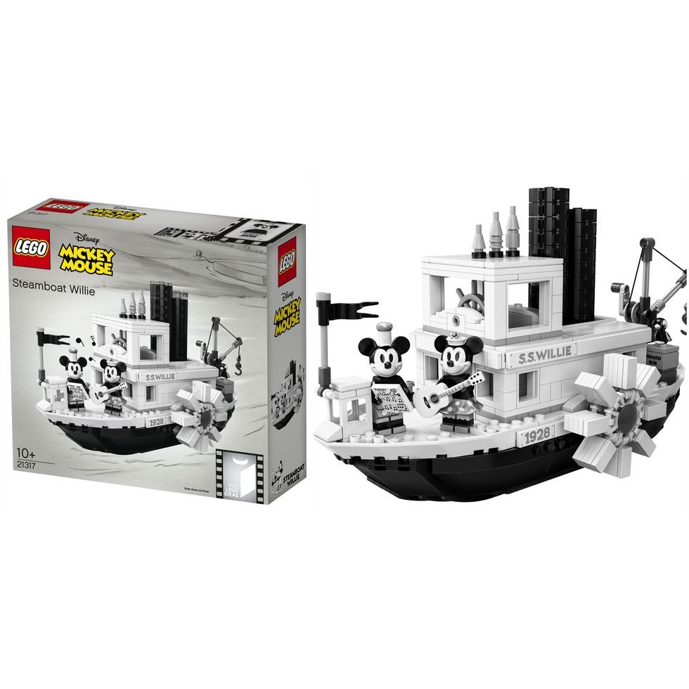 LEGO IDEAS 21317 Steamboat Willie 米奇蒸汽船 (面交)