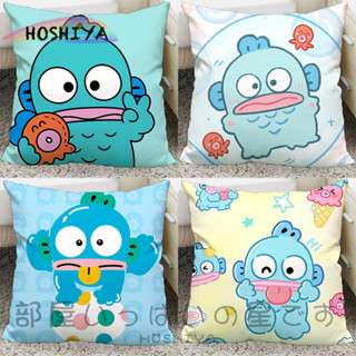 HOSHIYA🌈人魚漢頓抱枕 方形抱枕 Hangyodon 水怪 三麗鷗卡通女 學生 日本 可愛 雙面填充