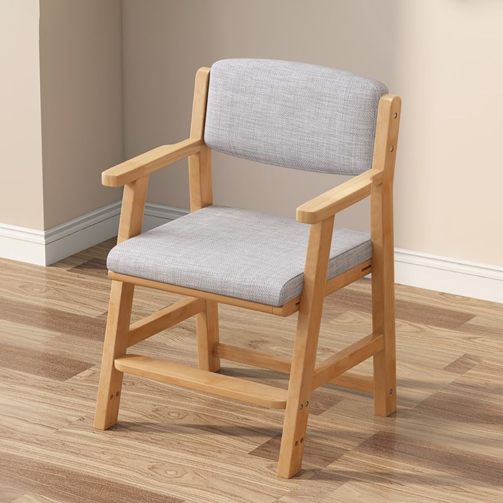 【優品星球】實木升降椅 三檔可調節 S314(椅子 書桌椅 餐椅 木頭椅子 實木椅 化妝椅)