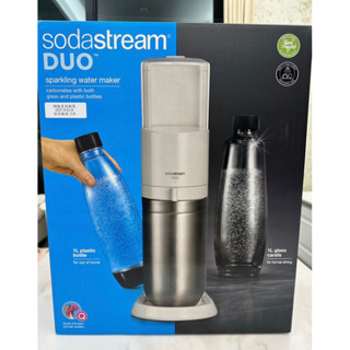 全新恆隆行公司貨~SodaStream DUO快扣機型氣泡水機(典雅白)~售價5000元