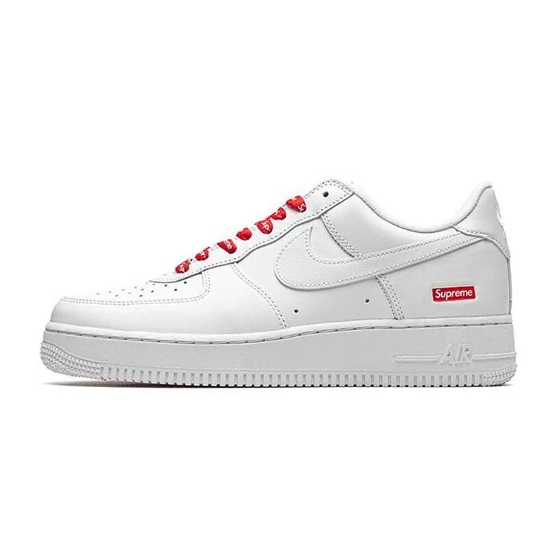 Supreme x Nike Air Force 1 Low 聯名款 白 男女鞋 CU9225-100 現貨