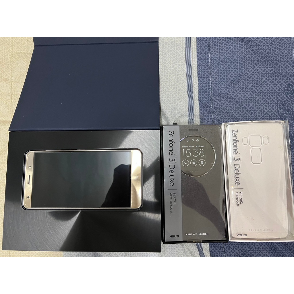 華碩 ASUS Zenfone3 Deluxe ZS570KL 5.7吋 金色 6G +64G