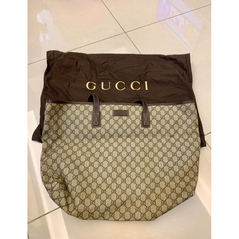 正貨Gucci  絕版經典款9.9成新 大肩背包包 媽媽包