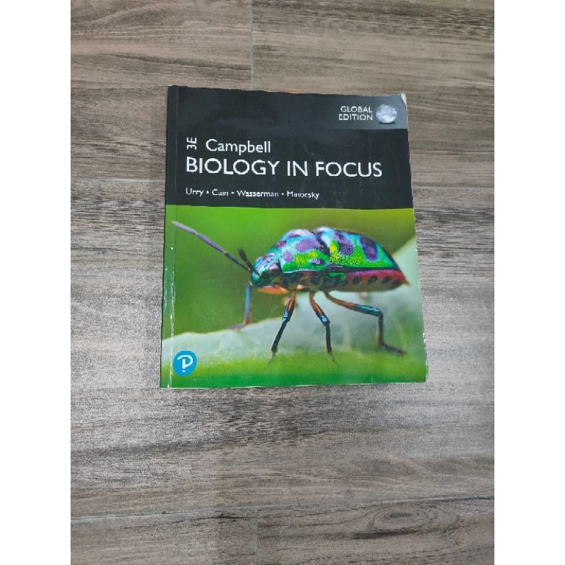 （二手書）Campbell Biology in Focus Global Edition 3E 嘉藥藥學系 普通生物學