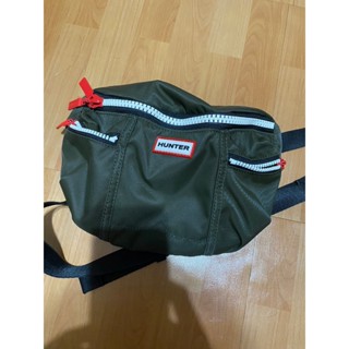 【二手】HUNTER NIKE dickies 側揹包 小包 軍綠色 防潑水機能