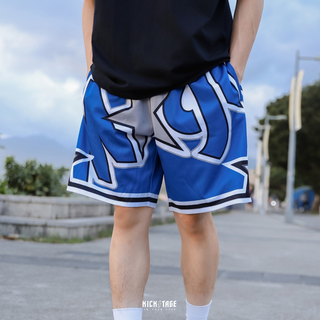 MITCHELL &amp; NESS M&amp;N NBA Big Face Short 藍魔術 球褲【MN20B-SH02OMD】