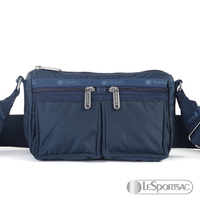 LeSportsac - Standard 輕量雙口袋肩背兩用包 (青藍色) 1209P E850