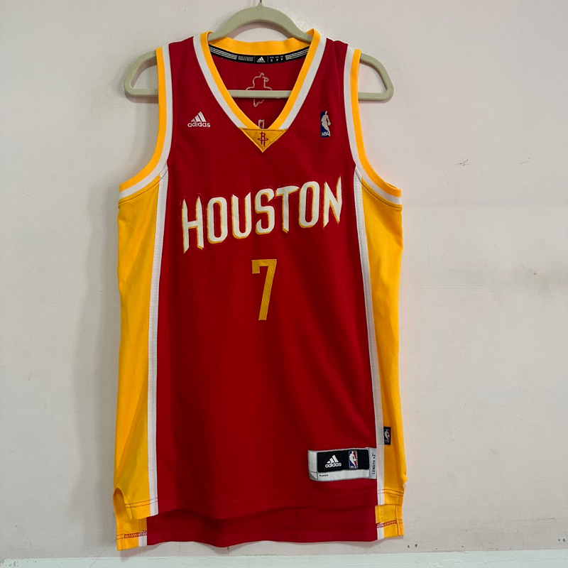 九成新 ADIDAS 愛迪達 Houston Rockets 休士頓 火箭 NBA 林書豪 球衣 運動 背心 S