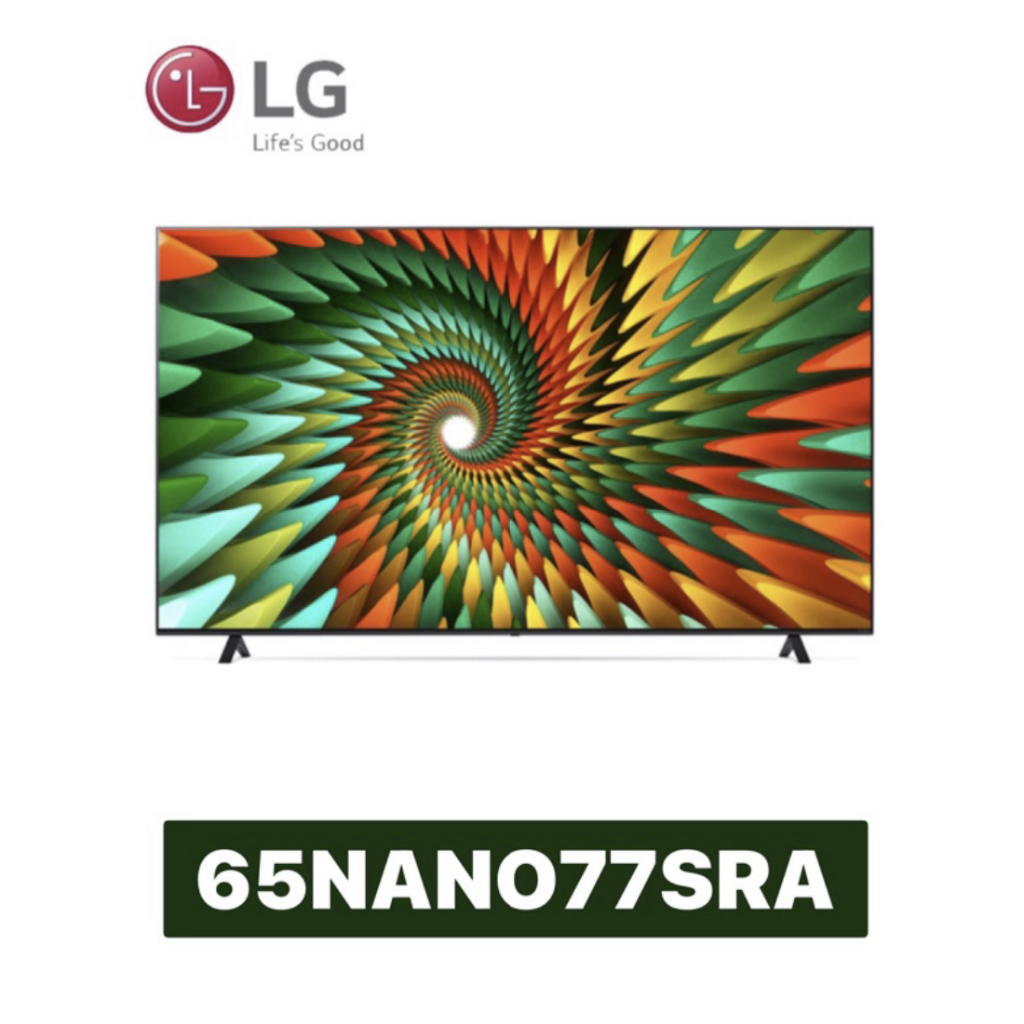 小蘋果家電【LG 樂金】65吋 NanoCell 一奈米 4K AI 語音物聯網智慧電視 65NANO77SRA