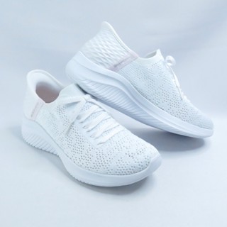 Skechers 896211WHT 女款休閒鞋 ULTRA FLEX 3.0 套入式 白