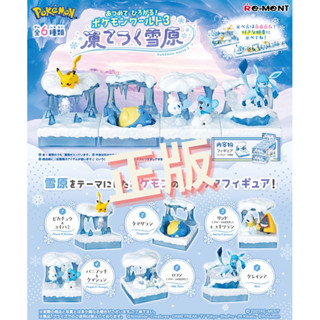 正版 寶可夢 寶可夢擴充套件世界P3 盒玩 極凍雪原篇 皮卡丘 冰六尾 冰伊布 RE-MENT