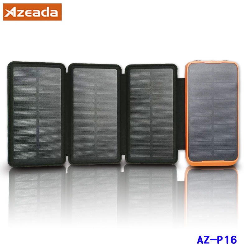 【現貨直出】Azeada AZ-P16 行者II  22.5W快充自帶線 20000mAh 戶外太陽能行動電源