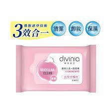 *COIN BABY*全新Divinia 蒂芬妮亞 高效三合一卸妝棉 (透亮) 30抽 10抽(小)