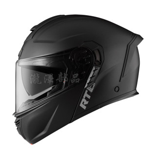 瀧澤部品 法國 ASTONE RT6 可樂帽 消光黑 素色 雙鏡片 全罩半罩安全帽 透氣舒適 內襯可拆洗 汽水帽