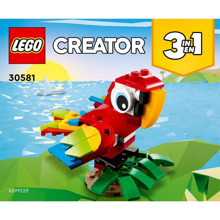 LEGO 30581 創意系列 熱帶鸚鵡 樂高