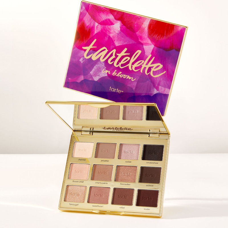 美國代溝現貨tarte bloom Amazonian clay 12色眼影盤二代亞馬遜泥tartelette