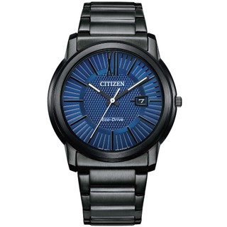 (聊聊享更優惠) CITIZEN 星辰 PAIR系列 海軍藍 光動能腕錶 不鏽鋼錶帶AW1217-83L