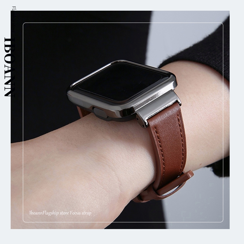 Redmi 手錶 2 Lite錶帶 Redmi Watch 3/3 Active 真皮腕帶男女通用 小米手錶超值版 紅米