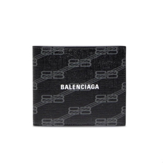 4teenof_代購 BALENCIAGA Signature BB Logo短夾 皮夾