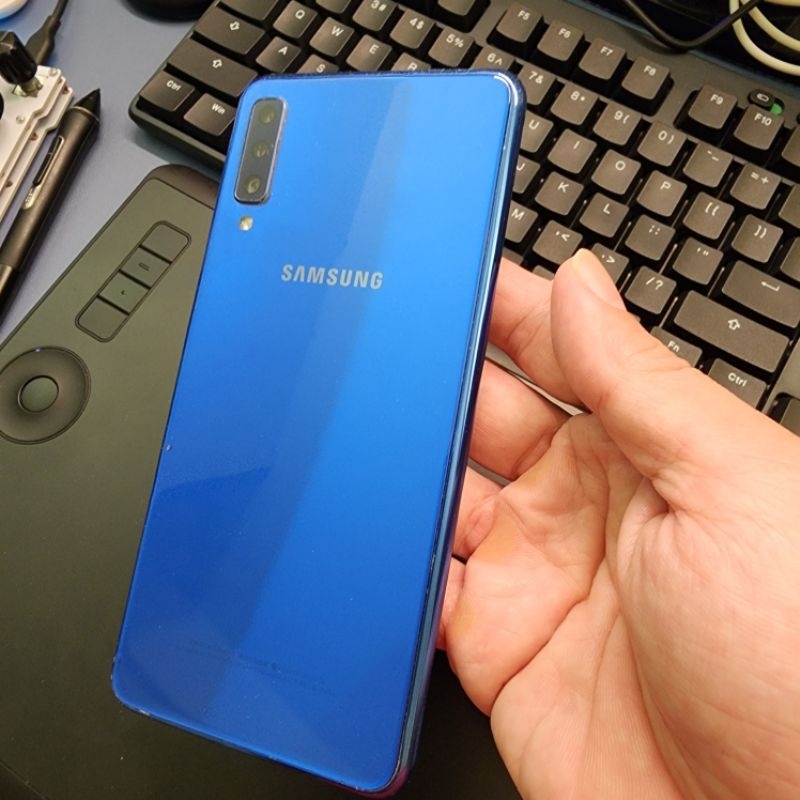 SAMSUNG Galaxy A7(2018)SM-A750GN/SD 4G+128GB  二手三星長輩機