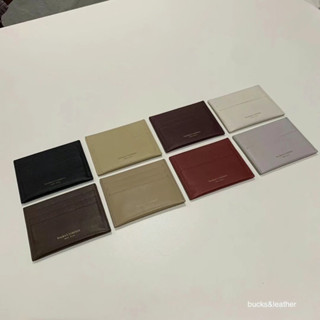 【小比商行𝐛𝐛】現貨｜正韓 Bucks&leather 牛皮 卡片夾 信用卡夾 真皮卡夾 鈔票夾