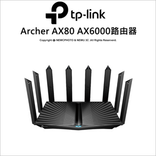 TP-Link Archer AX80 AX6000 Giga雙頻 四核心 USB3.0 OneMesh 支援VPN