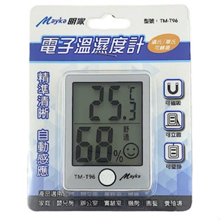 【Mayka明家】電子溫濕度計 TM-T96