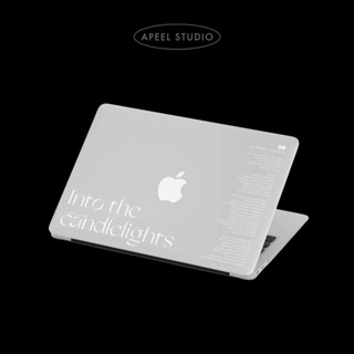 APIOU 燭光 MacBook 超輕薄透明全包防刮保護殼 Air Pro 13/14/15/16 M4 M3 neo