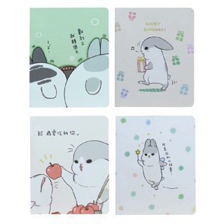 ㄇㄚˊ幾兔小卡 萬用卡 祝福卡 萬用卡 生日卡 謝卡 賀卡 小禮卡 小卡 卡片 015【久大文具】0129