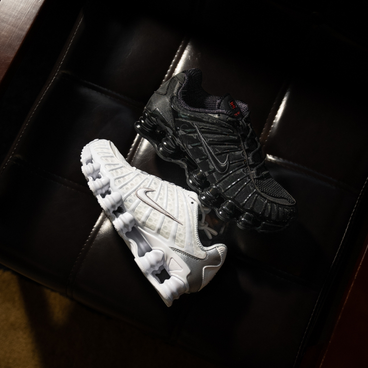 【Focus Store】 Nike Shox TL 白色 黑色 女鞋 彈簧鞋 復古 AR3566-002