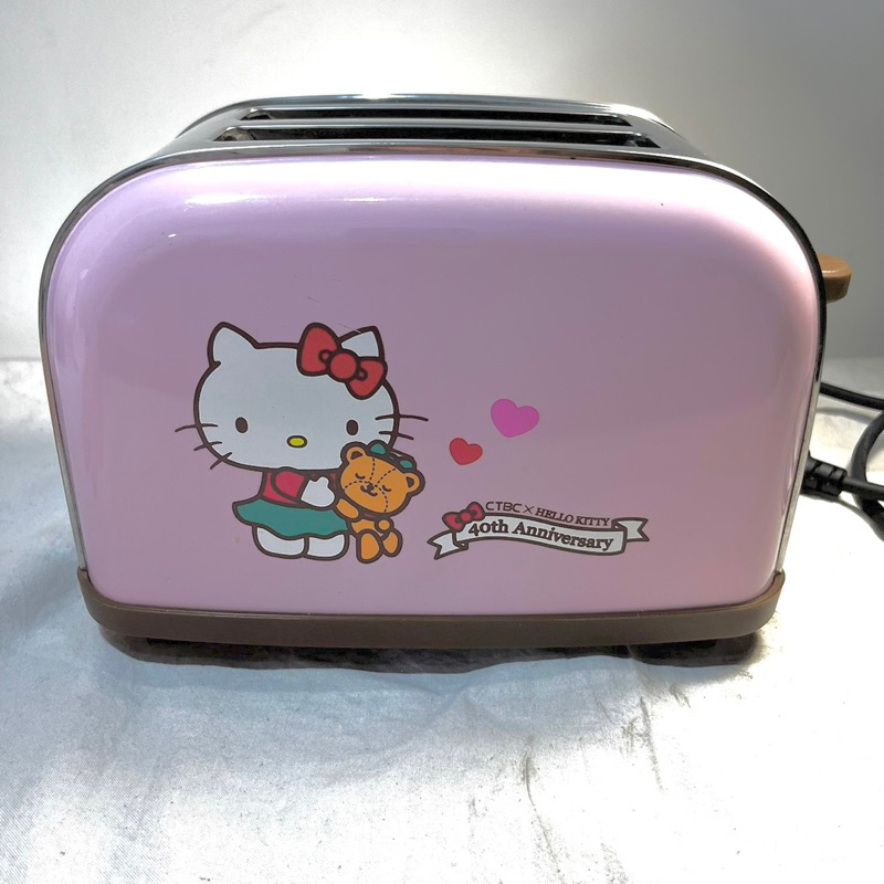 拾願*（二手良品）Hello Kitty 40週年 烤吐司機/吐司機/烘焙用品/烘焙器具 A