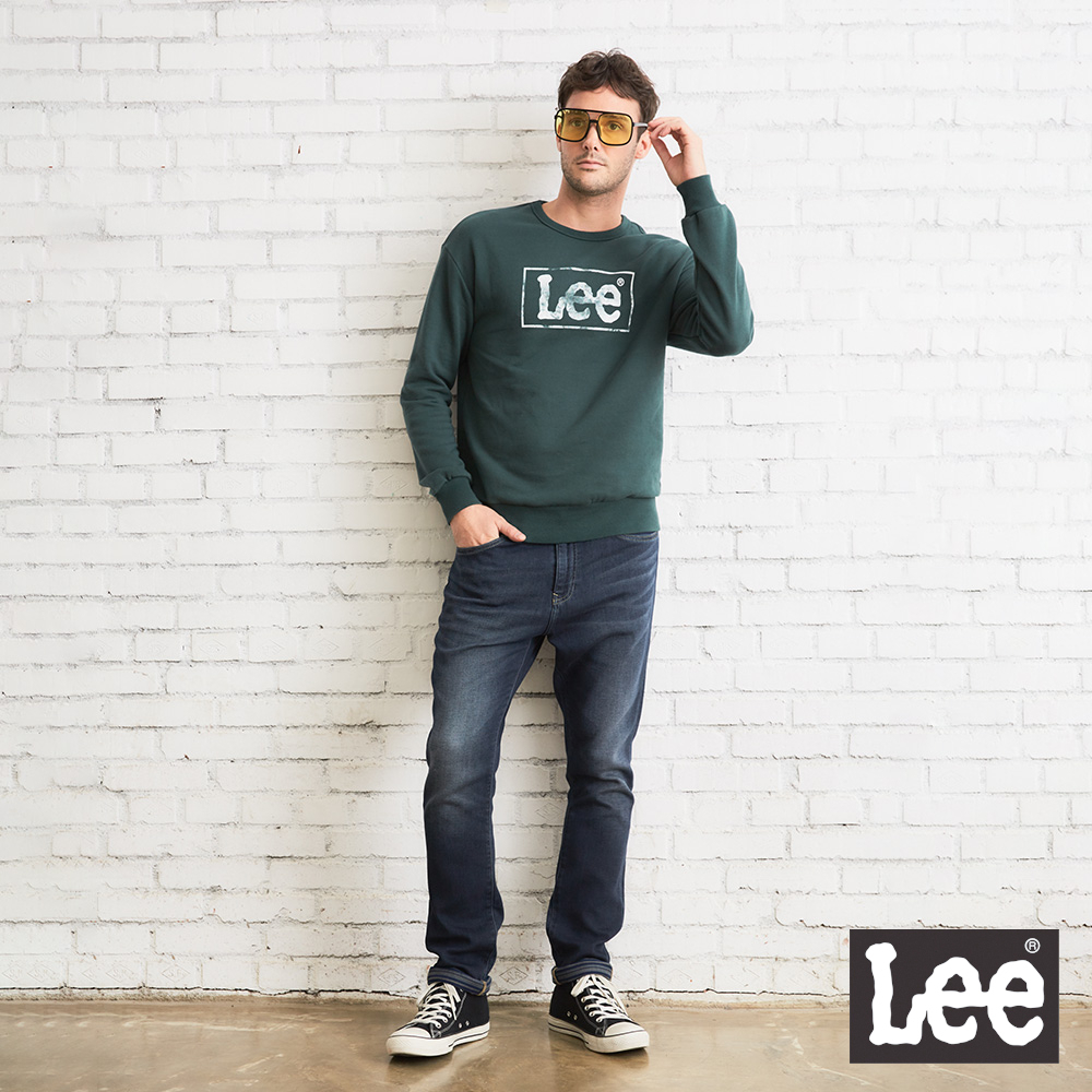 Lee 552 針織標準小直筒牛仔褲 男 Modern LL140150L34