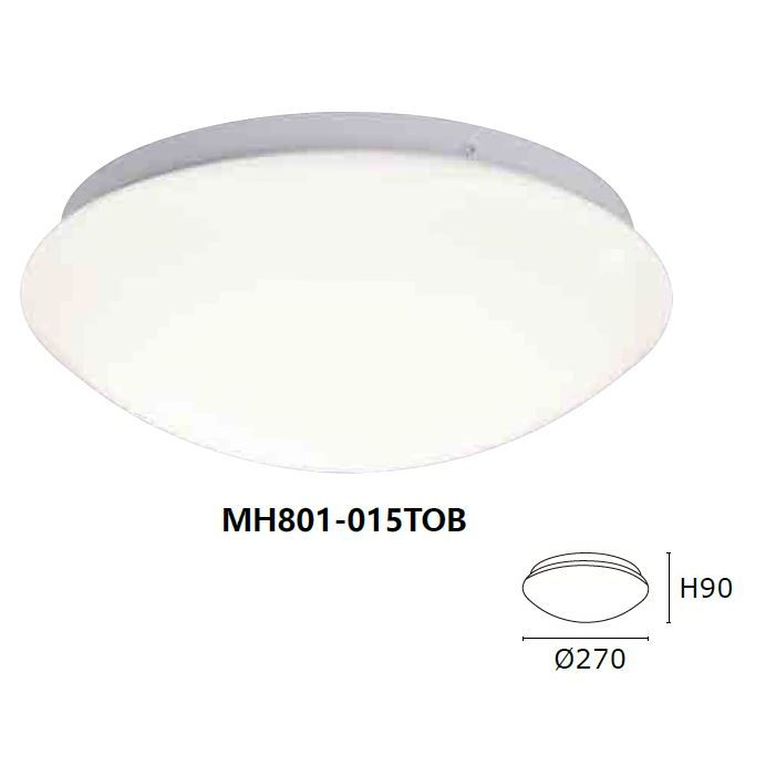 MARCH LED 15W 吸頂燈 陽台 走廊 儲藏室 樓梯 廁所 浴室 MH801-015TOB