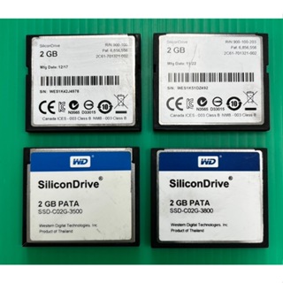 WD SiliconDrive 2GB PATA WD CF 卡 SSD-C02G-3500/3800