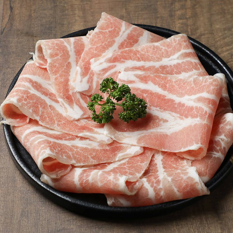 [先來鮮]-松阪豬火鍋肉片 台灣 松阪豬 黃金六兩肉 真空包裝