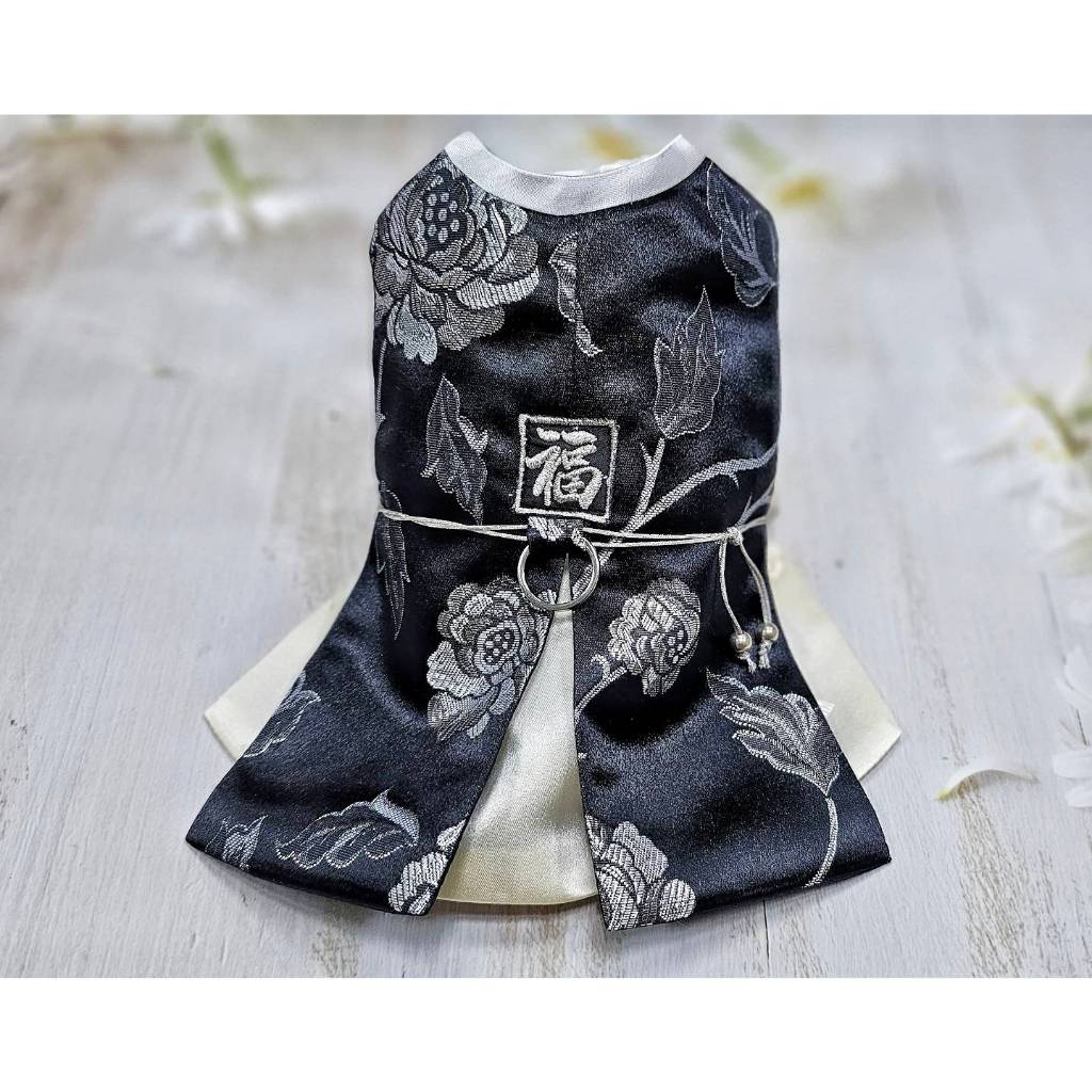 獨家設計款 韓國手工兔兔牽繩衣 傳統韓服系列 男款