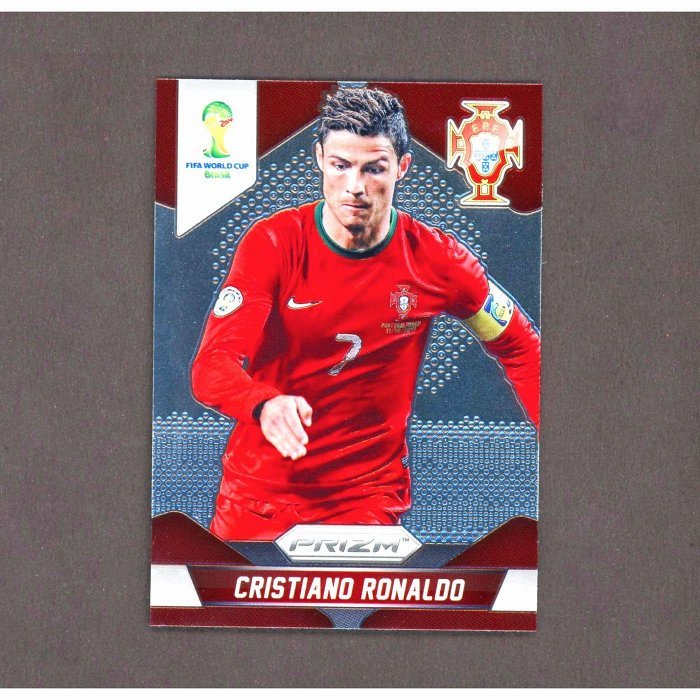 C羅 Cristian Ronaldo 狂漲的元年Prizm FIFA World Cup 葡萄牙版本 金屬卡 球員卡
