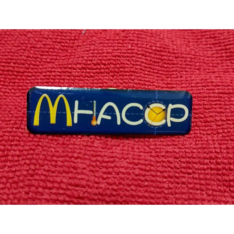 早期收藏麥當勞絕版徽章胸章231008