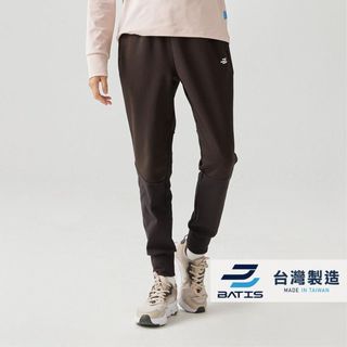BATIS 巴帝斯 秋冬台灣製異材質剪接運動長褲 / 現貨 W334061 運動長褲 防風長褲 休閒長褲 長褲 W33