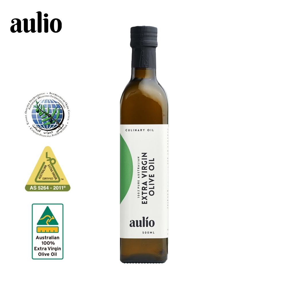 aulio 澳力優 澳洲特級初榨冷壓橄欖油(500ml/罐)