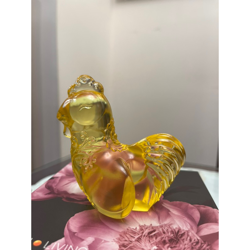 琉璃工房-生肖雞 （約9x5x9cm）