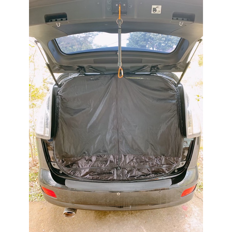（床墊已售）馬自達5 MAZDA5專用第二排窗戶紗網 訂製床墊 可折疊收納至後廂 專用尾箱防蚊網（一層抗陽光一層紗網