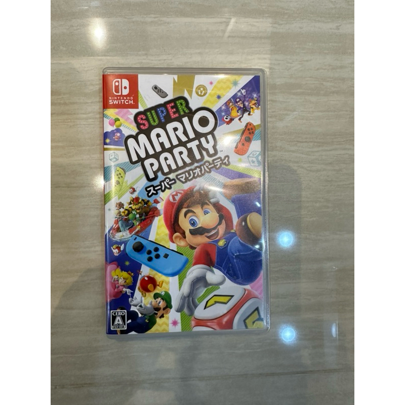 Nintendo 任天堂 二手NS switch 中文版 超級瑪利歐 派對 瑪莉歐 Super Mario Party
