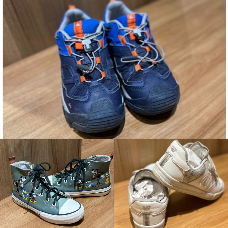 Zara/NB/迪卡儂 兒童登山鞋 運動鞋 帆布鞋