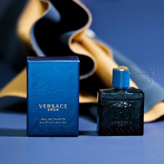 Versace 凡賽斯 艾諾斯 愛神 / 情緣 EROS 男性淡香水 5mL 全新 沾式 Q香 附盒裝