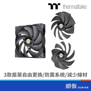 Thermaltake 曜越 耀影 SWAFAN GT14 14cm 系統散熱風扇 黑 TT Premium頂級版 單顆